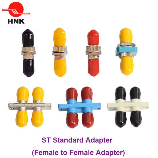 Sc/LC/FC/St/Mu/MTRJ/MPO Simplex/Duplex/Quad Singlemode/Multimed Om3/Om4/APC Стандартный или гибридный оптоволоконный адаптер